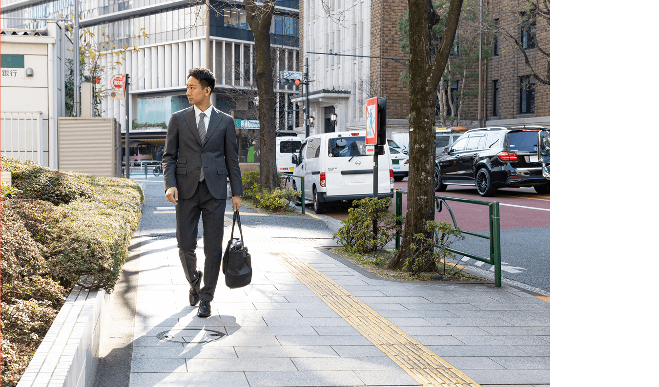 外回りでの連絡